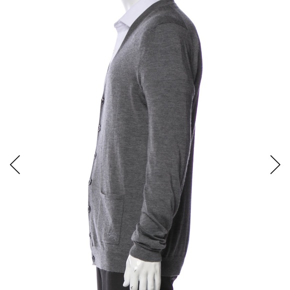 Burberry London 100% Cashmere V-Neck Cardigan — Size SMSRP: $840